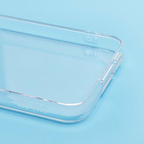 Накладка Samsung S23 прозрачный силикон Activ - 5