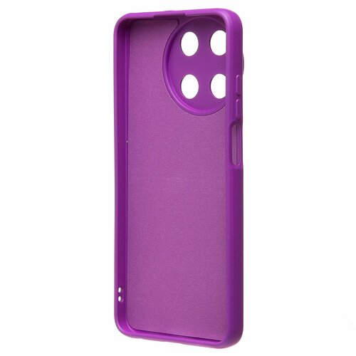 Накладка Realme 11/Narzo 60 фиолетовый Silicone Case Full без лого - 3