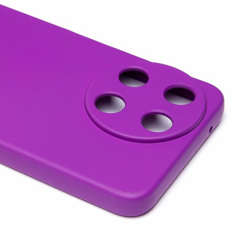 Накладка Realme 11/Narzo 60 фиолетовый Silicone Case Full без лого - 4