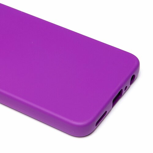 Накладка Realme 11/Narzo 60 фиолетовый Silicone Case Full без лого - 5