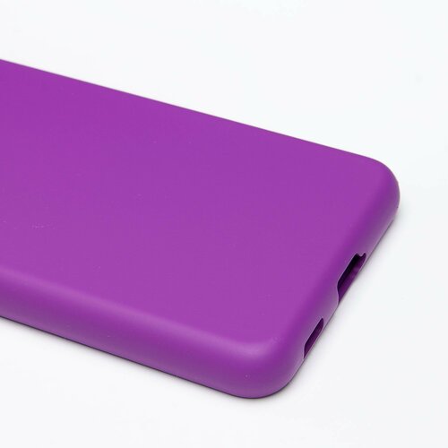 Накладка Samsung S21/S30 фиолетовый Silicone Case Full без лого - 3