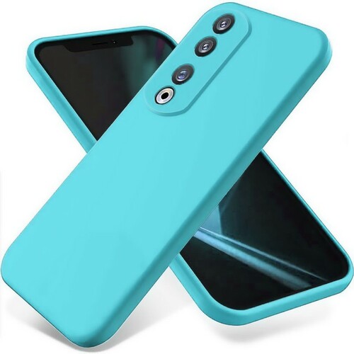 Накладка Huawei Honor 90 бирюзовый Silicone Case Full без лого