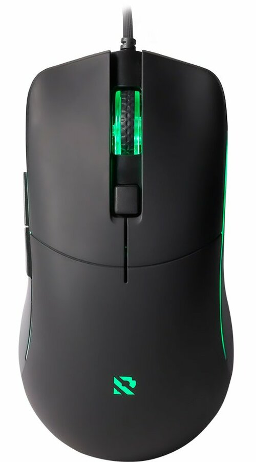 Мышь Smartbuy RUSH X17 проводная оптическая игровая с подсветкой 3600 dpi черный 6 кнопок, бесшумные кнопки - 2
