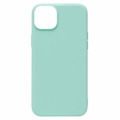 Накладка Apple iPhone 14 мятный Silicone Case Full без лого