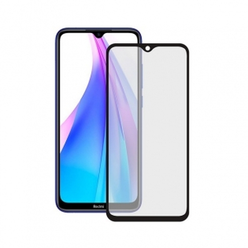 Защитное стекло Xiaomi Redmi 8/8A черный 6D матовое Joyshop