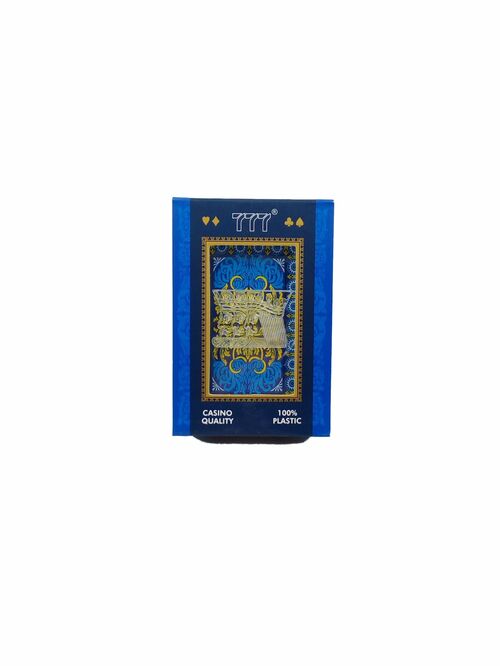 Карты игральные 888 54к пластик