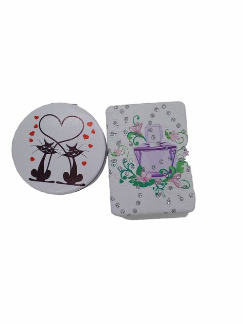 Зеркало карманное с принтом Капибара