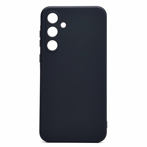Накладка Samsung A35 черный Silicone Case Full без лого