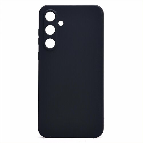 Накладка Samsung A55 черный Silicone Case Full без лого