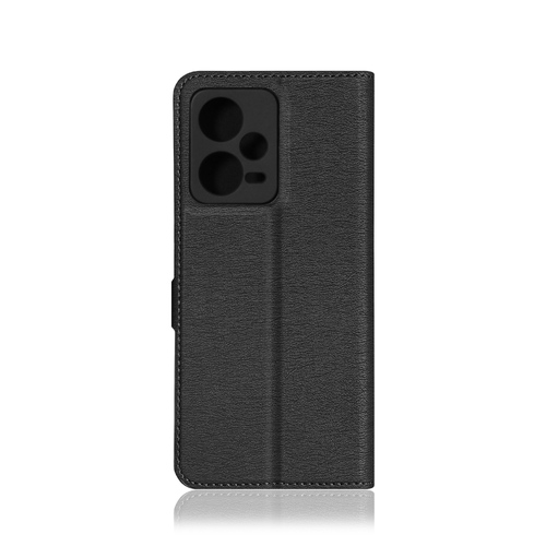 Чехол-книжка Xiaomi Poco X5 Pro/Redmi Note 12 Pro/12 Pro Plus черный горизонтальный DF - 2