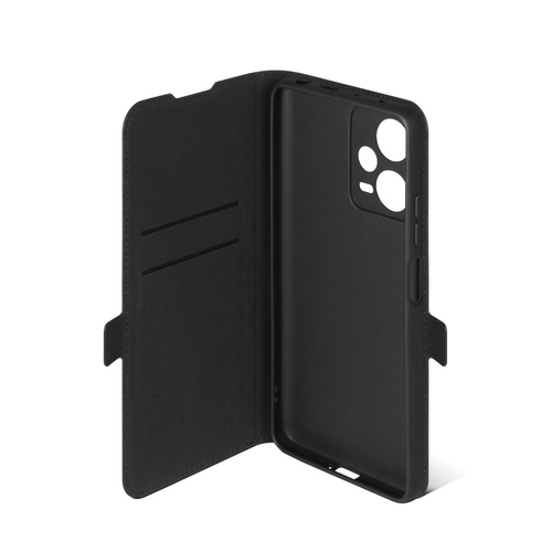 Чехол-книжка Xiaomi Poco X5 Pro/Redmi Note 12 Pro/12 Pro Plus черный горизонтальный DF - 3