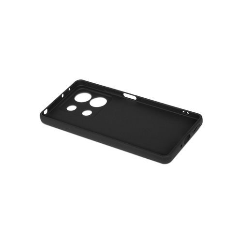 Накладка Xiaomi Redmi Note 13 5G черный матовый силикон DF - 3