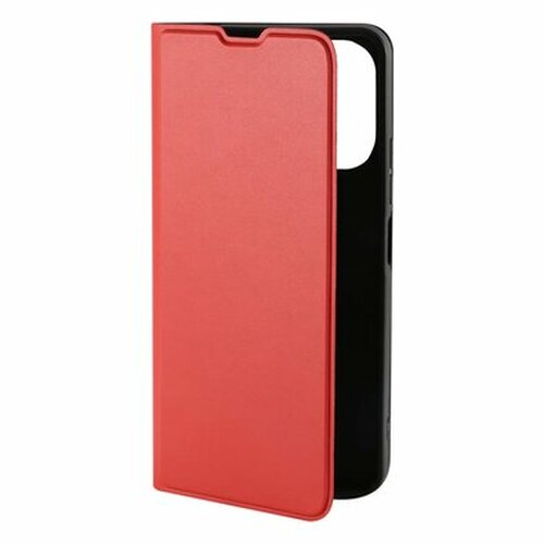 Чехол-книжка Xiaomi Poco C65/Redmi 13C красный горизонтальный RedLine Book Cover New - 2