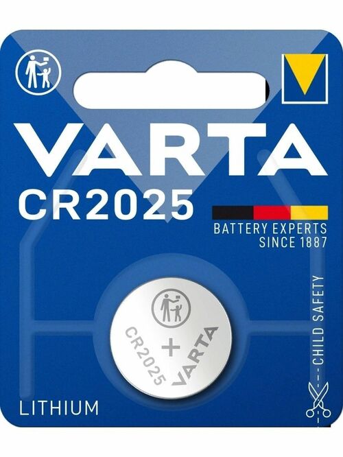 Батарейка VARTA CR2025 BL1 литиевая