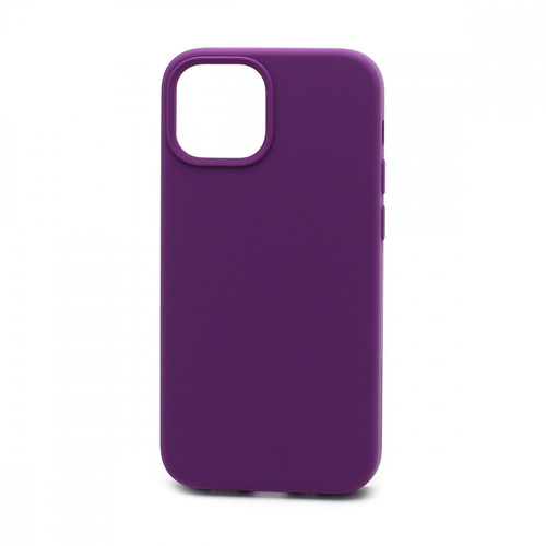 Накладка Apple iPhone 13 mini фиолетовый Silicone Case Full без лого