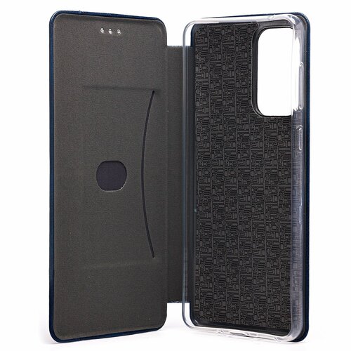 Чехол-книжка Samsung A33 темно-синий горизонтальный Nice Case - 5
