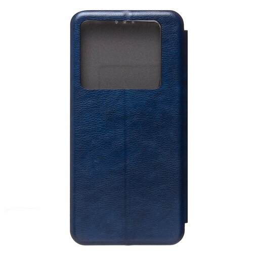 Чехол-книжка Infinix Note 40 Pro 4G темно-синий горизонтальный Nice Case - 4