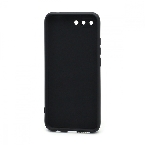 Накладка Huawei Honor 10 Lite/P Smart 2019 фиолетовый силикон Под оригинал без логотипа - 2