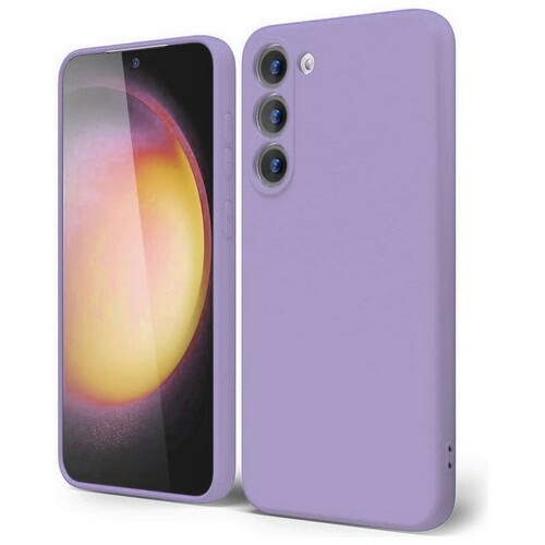 Накладка Samsung A55 сиреневый Silicone Case Full без лого