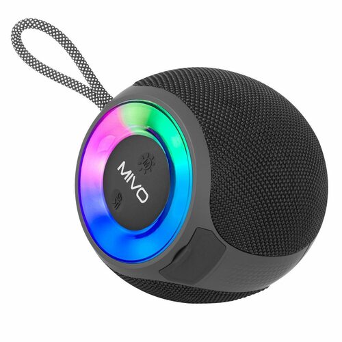 Колонка Бумбокс Mivo M42 TF/AUX/USB/bluetooth 12Вт LED подсветка