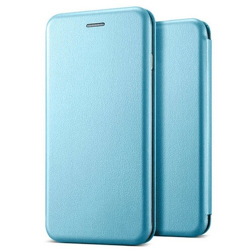 Чехол-книжка Xiaomi Redmi 10C голубой горизонтальный Fashion Case - 2