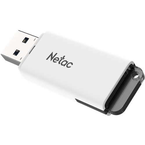 Флешка USB Netac 32GB U185 USB 3.0 белый - 3