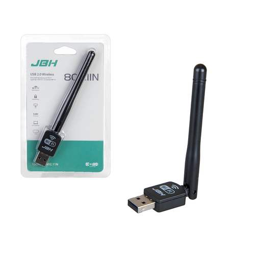 Адаптер Wi-Fi JBH WP-01 150Mbps, 2,4 Ггц внешняя антенна
