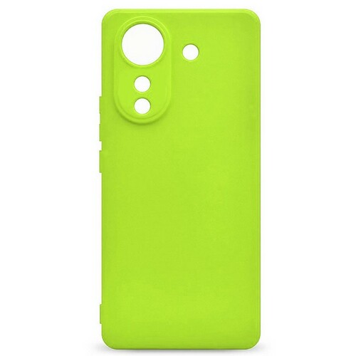 Накладка Xiaomi Poco C65/Redmi 13C салатовый Silicone Case Full без лого