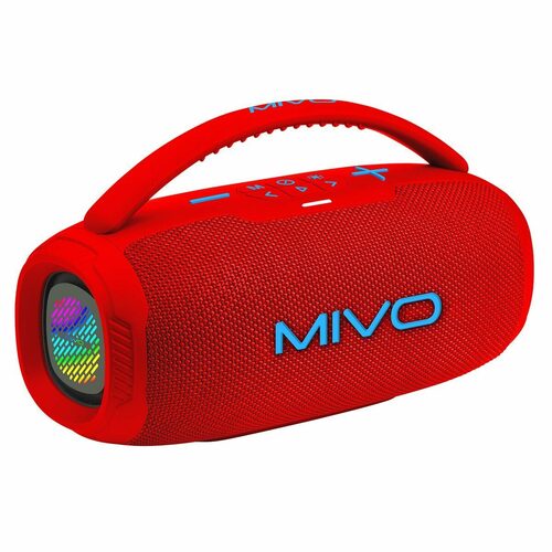 Колонка Бумбокс Mivo M70 TF/AUX/USB/bluetooth 30Вт красный - 3