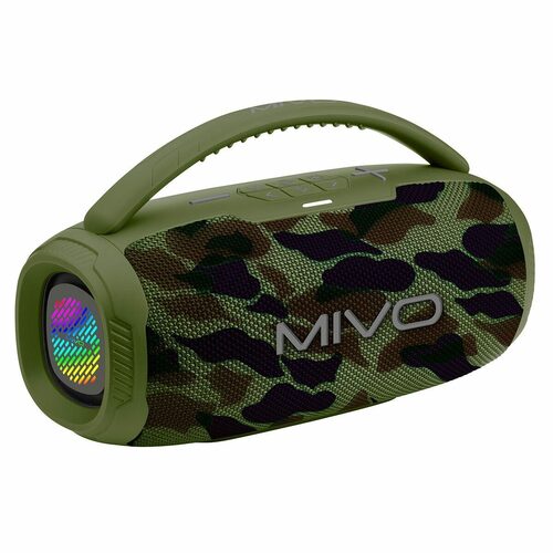 Колонка Бумбокс Mivo M70 TF/AUX/USB/bluetooth 30Вт красный - 4