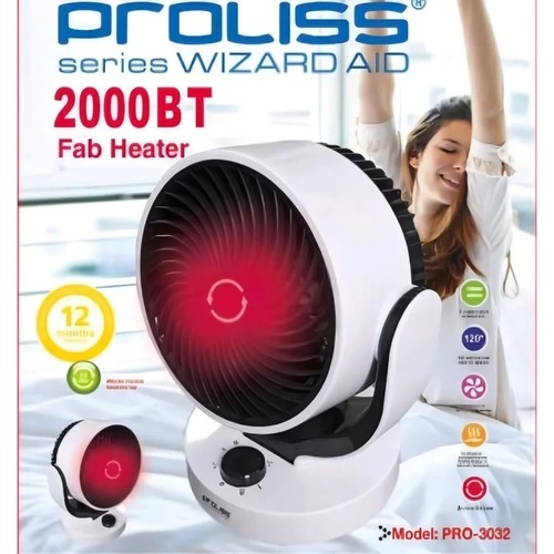 Тепловентилятор электрический PROLISS PRO-3032, 2000Вт