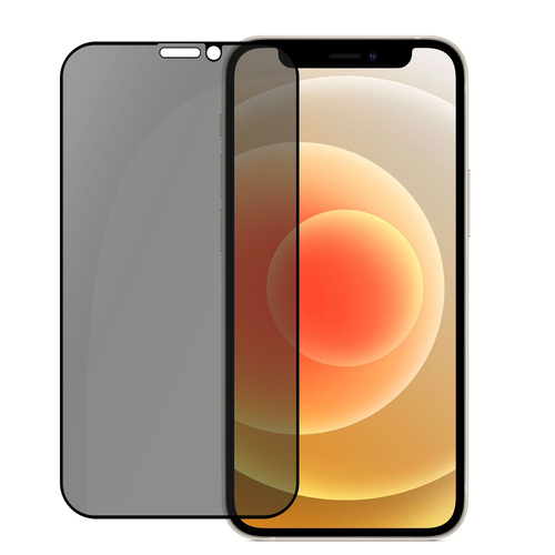 Защитное стекло Infinix Smart 8 Pro черный FullGlue антишпион PERO - 2