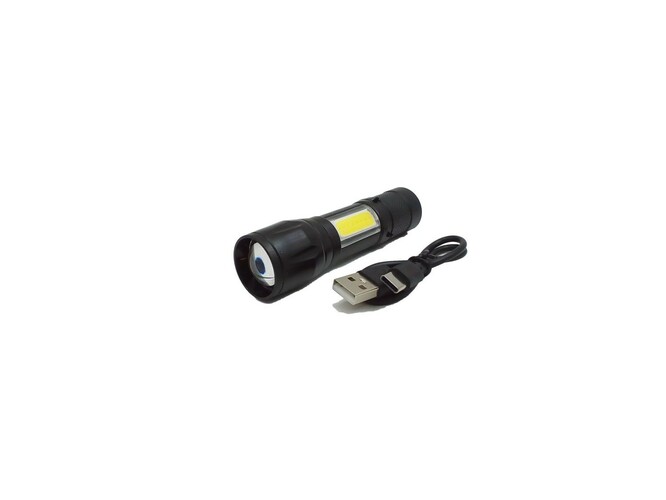 Фонарик ручной Live Power FL-08 1 LED+1 COB аккумулятор