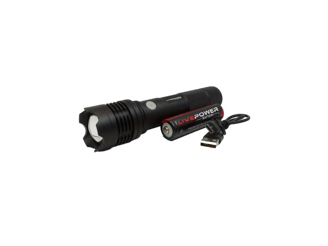 Фонарик ручной Live Power Y07 1 LED 1*18650 - 2