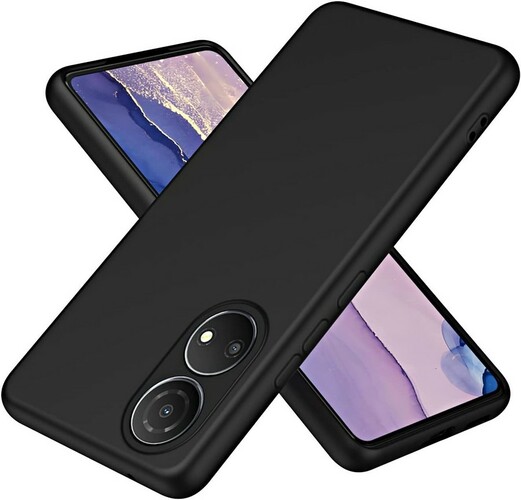 Накладка Huawei Honor X7 черный Silicone Case Full без лого