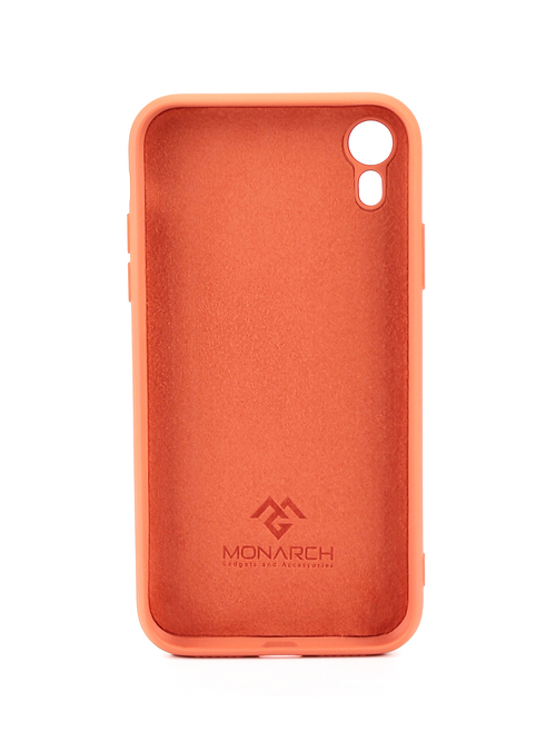 Накладка Apple iPhone XR кирпичный силикон Monarch Под оригинал без логотипа - 2