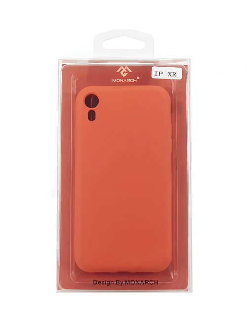 Накладка Apple iPhone XR кирпичный силикон Monarch Под оригинал без логотипа - 3
