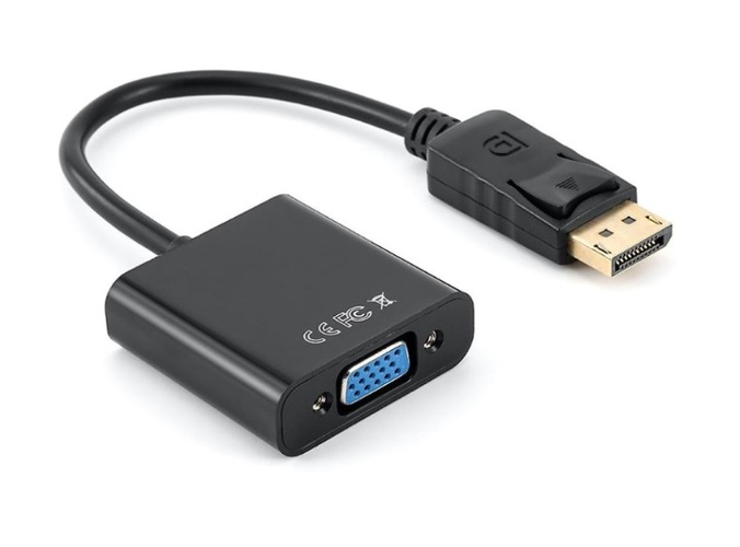 Переходник DisplayPort(п) - VGA (м) Perfeo A7025