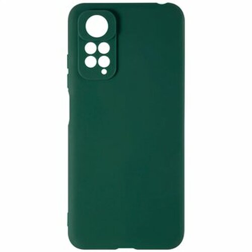 Накладка Xiaomi Redmi Note 11/11S зеленый Soft Touch с защитой камеры силикон iBox Однотонный Case