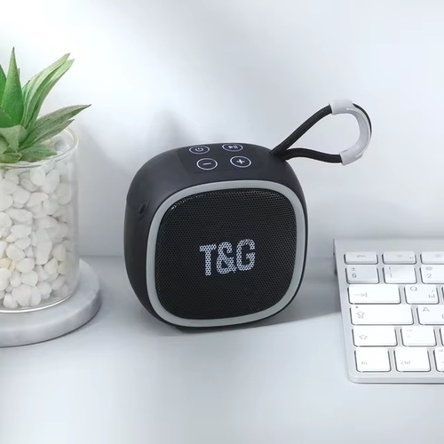 Колонка Бумбокс TG659 TF/AUX/USB/bluetooth черный - 2