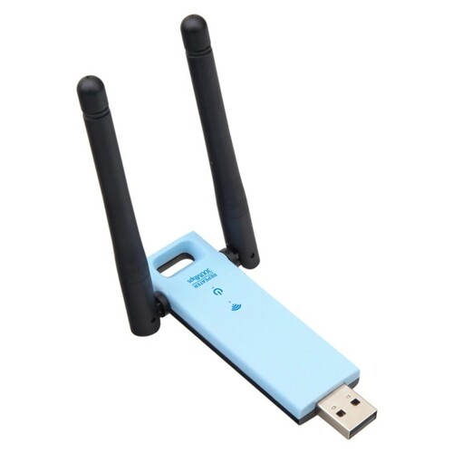 Усилитель Wi-Fi сигнала WD-R602U 300Mbps 2 антенны, USB