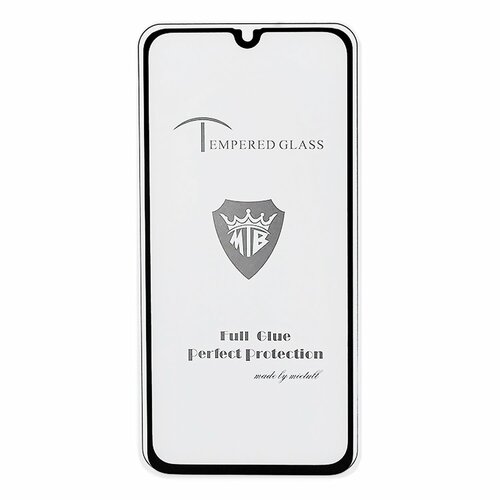 Защитное стекло Samsung A40 черный FullGlue Brera