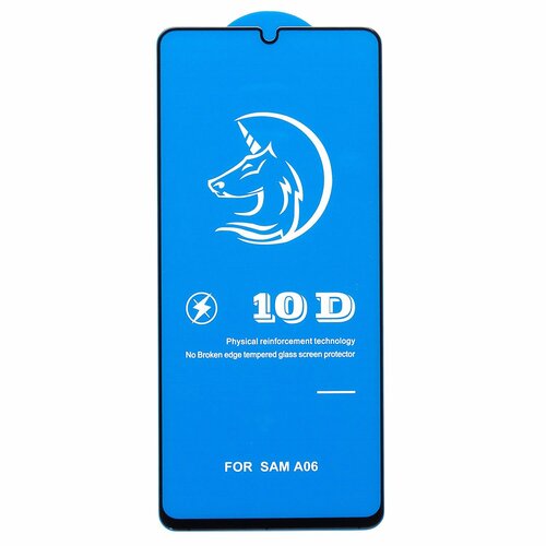 Защитное стекло Samsung A06 черный 3D Activ