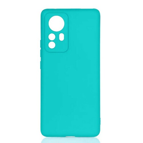 Накладка Xiaomi 12 Lite бирюзовый Silicone Case Full без лого