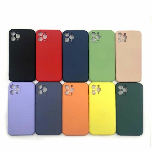 Накладка Samsung A01/M01 красный Silicone Case Full без лого