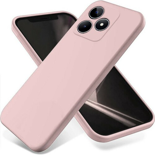 Накладка Realme C51/C53/Narzo N53/Note 50 кремовый Silicone Case Full без лого