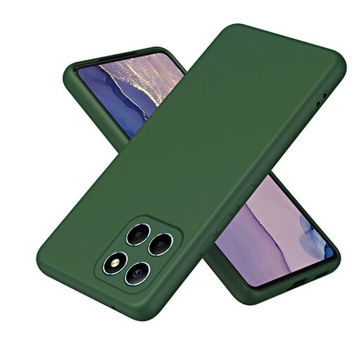 Накладка Huawei Honor X8a зеленый Silicone Case Full без лого