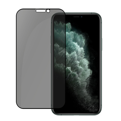 Защитное стекло Apple iPhone 16 Pro Max черный FullGlue антишпион PERO - 2