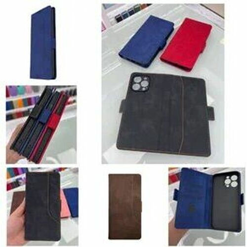 Чехол-книжка Infinix Hot 50i/Smart 9 черный горизонтальный с магнитом Nice Styles