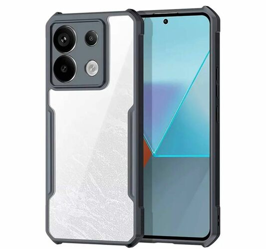 Накладка Samsung A55 черный силикон iPaky Противоударный